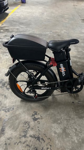 Bicicleta Eléctrica Paseo Negra