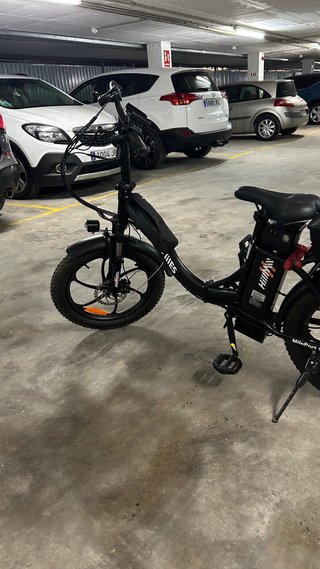 Bicicleta Eléctrica Paseo Negra