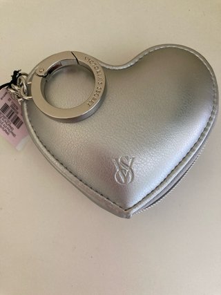 Portafoglio portachiavi a forma di cuore