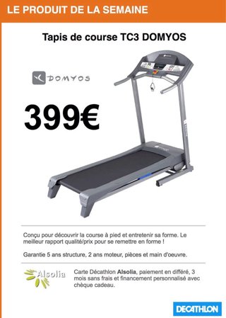 Cinta de correr