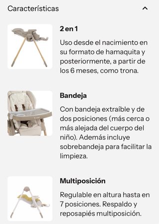 Trona Jané Mila Evolutiva