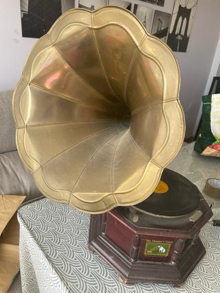 Gramola con disco