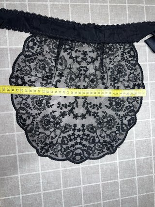 Mantilla y delantal novia alicantina infantil
