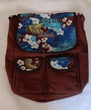 Maleta SPRY multicolor con estampado floral