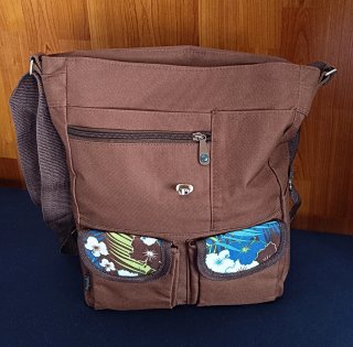 Maleta SPRY multicolor con estampado floral
