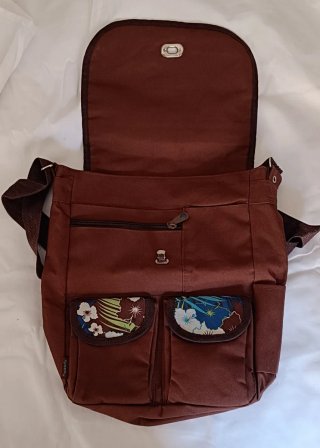 Maleta SPRY multicolor con estampado floral