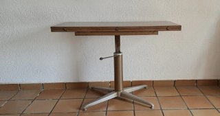 Mesa comedor/cocina madera y metal