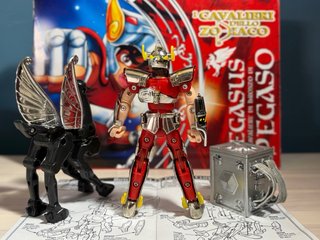 Saint Seiya Pegasus V1 con Pandora Box
