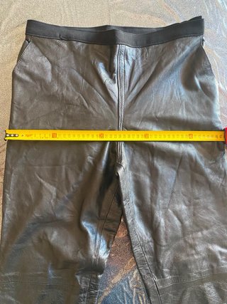Pantaloni da donna in vera pelle vintage