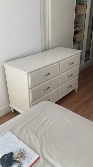 Cómoda Tyssedal Ikea Blanca