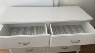 Cómoda Tyssedal Ikea Blanca