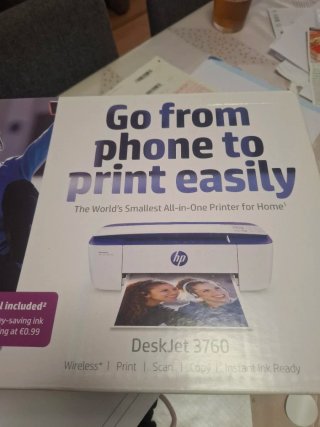 Stampante HP DeskJet 3700 All-in-One Nuova