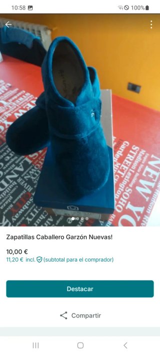 ZAPATILLAS GARZÓN NUEVAS!
