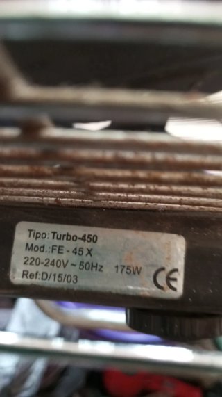 Ventilador Industrial Turbo 450
