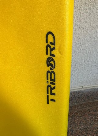 Tabla surf Tribord Wezzmi 100 amarilla