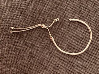 Pulsera Pandora ajustable plata