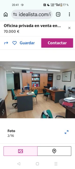 Muebles de oficina completos.