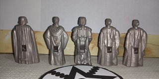 Figuras Star Wars Kellogs 2002 con visor