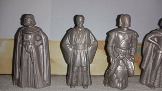 Figuras Star Wars Kellogs 2002 con visor