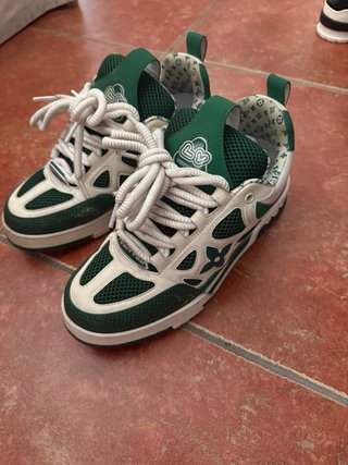 Sneakers LV verdi taglia 40