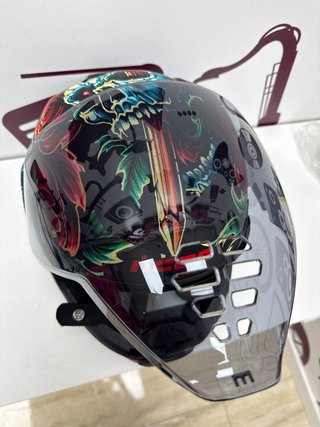 Casco Integral Icon Omnicrux Talla S 55-56cm (Sin Uso)