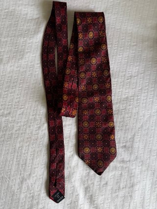 Corbata Versace Roja