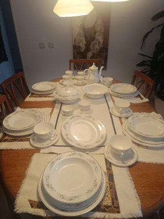 Vajilla Mayfair Bone China Inglesa