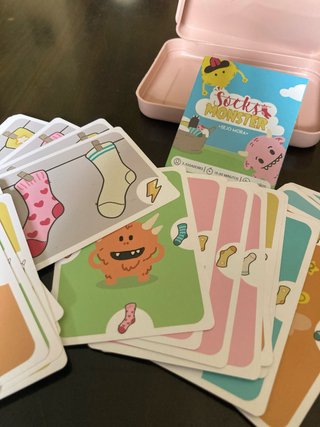 Juego de cartas Socks Monster