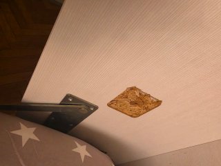 Cama Abatible Gris y Blanca con escritorio