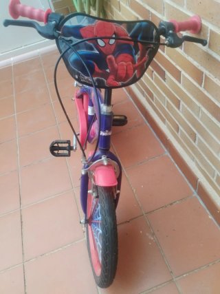 Bicicleta Infantil Spiderman 16