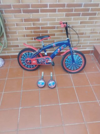 Bicicleta Infantil Spiderman 16