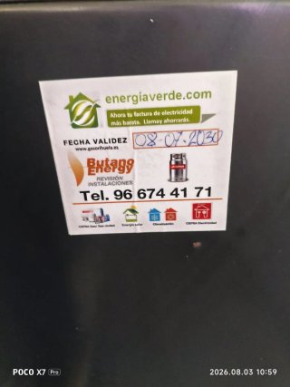 Cocina de gas Agni Gran Lujo con horno