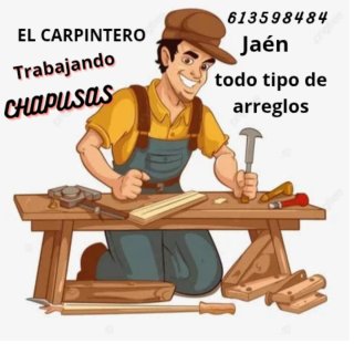 Trabajos de carpintería, pintura, albañil, etc.
