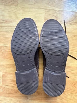 Zapatos Blucher Klondike de serraje marrón - T. 42