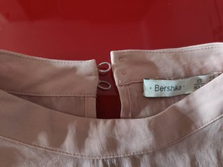 Blusa Bershka rosa palo mangas originales