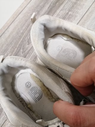 Zapatillas deportivas urbanas blancas y grises 41