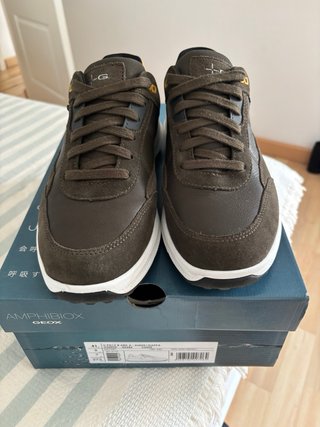 Zapatillas Geox Golf Series Marrones
