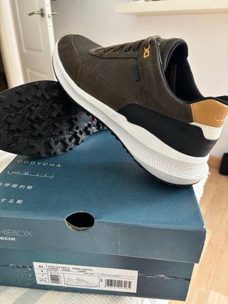 Zapatillas Geox Golf Series Marrones