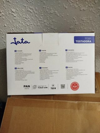 Tostadora de pan Jata nueva