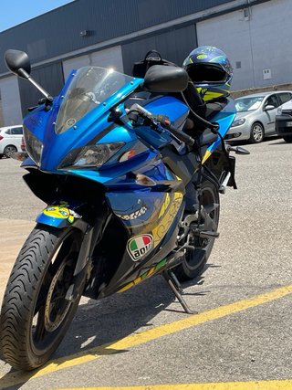Yamaha yzf 125 de 2008   30000km itv recien pasada