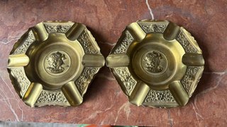 2 Ceniceros Vintage Latón