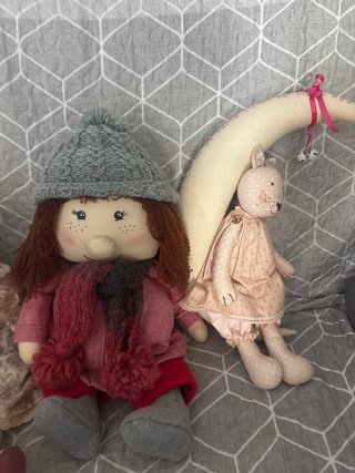 Muñecos artesanales hechos a mano