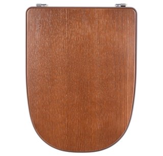 Tapa WC Madera Marrón Lunel Dama Retro  Sin abrir