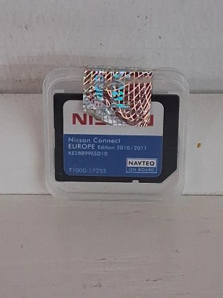 Tarjeta de navegación NISSAN. Años 2010-2011 .