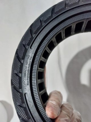 2 Ruedas Antipinchazos 10x2.5 Patinete