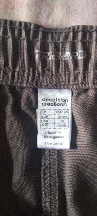 Pantalón corto de niña