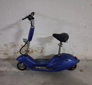 Patinete Eléctrico SMFC E-Scooter Azul