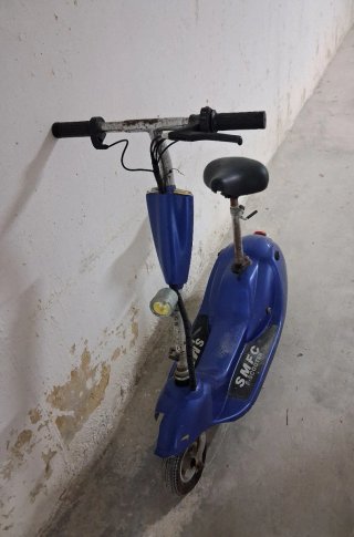 Patinete Eléctrico SMFC E-Scooter Azul