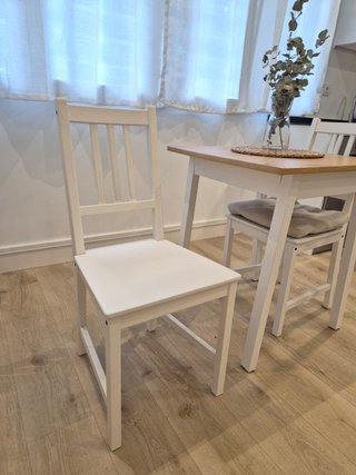 Sillas IKEA PINNTORP blancas – como nuevas