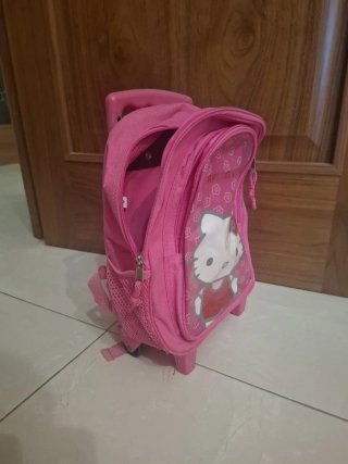 Mochila Hello Kitty con ruedas